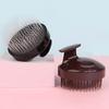 Scalp Massager Shampoo Brush with Ergonomic Handle Men Women Portable Travel Hair Growth Scalp Exfoliator Scrubber Cleaning Brush