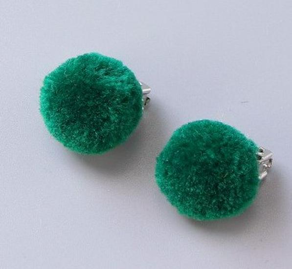 Kids' Christmas Cartoon Princess Clip-On Earrings: Cute, No Piercing Needed