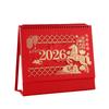 Zodiac Standing Flip Desk Calendar Traditional Desk Planner Festive Calendar Table Calendar  Office