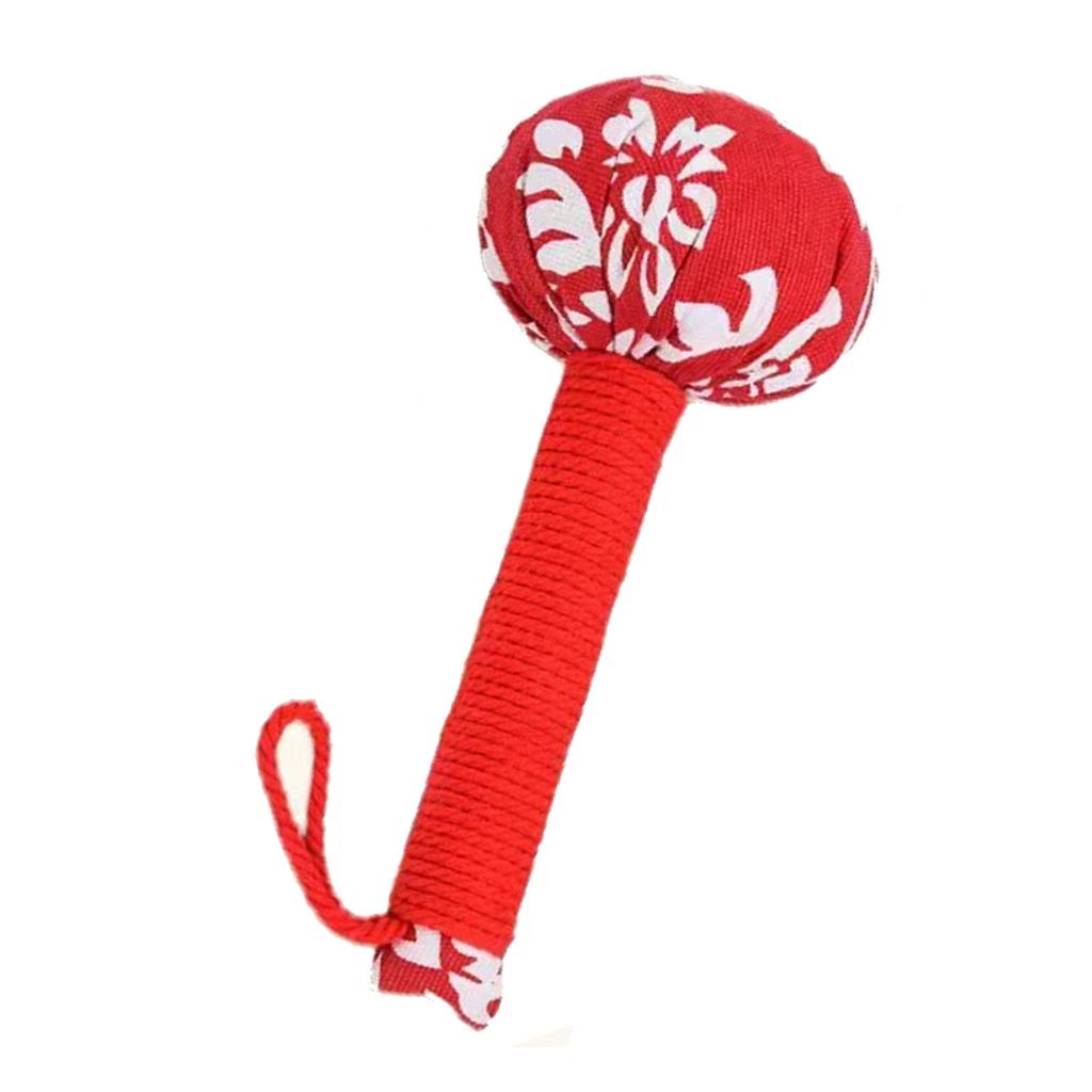 Wormwood Massage Hammer Handmade Handheld Knock Massage Hammer for Body Neck Back 15cm