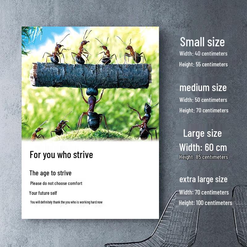 Motivational Classroom Hanging Poster