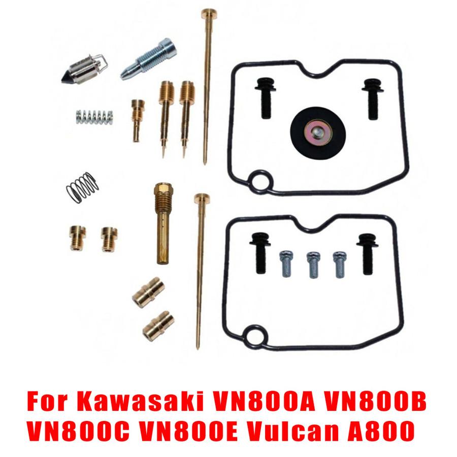 2 Sätze Vergaser-Reparatursatz für Kawasaki VN800A VN800B VN800C VN800E Vulcan A80