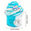 2pcs Cotton Mud Set 1pc And Slime 1pc Pink And Slime
