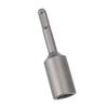 Ground Rod Driver 3.9in Round Handle Heavy Duty Steel Ground Rod Drill Bit Driver T Post Driver for   Plus Hammer