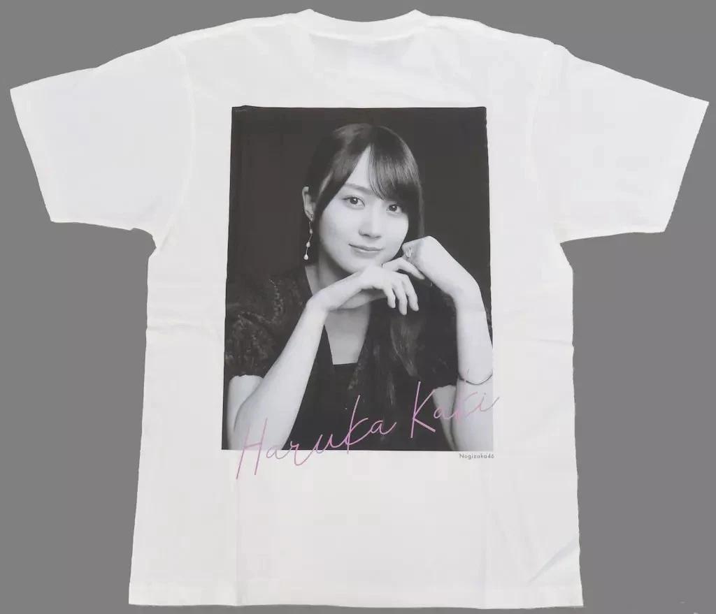 Nogizaka46 Haruka Kaki Photo T-T-Shirt White Cotton L Size NOGI A/W 2024 4XL