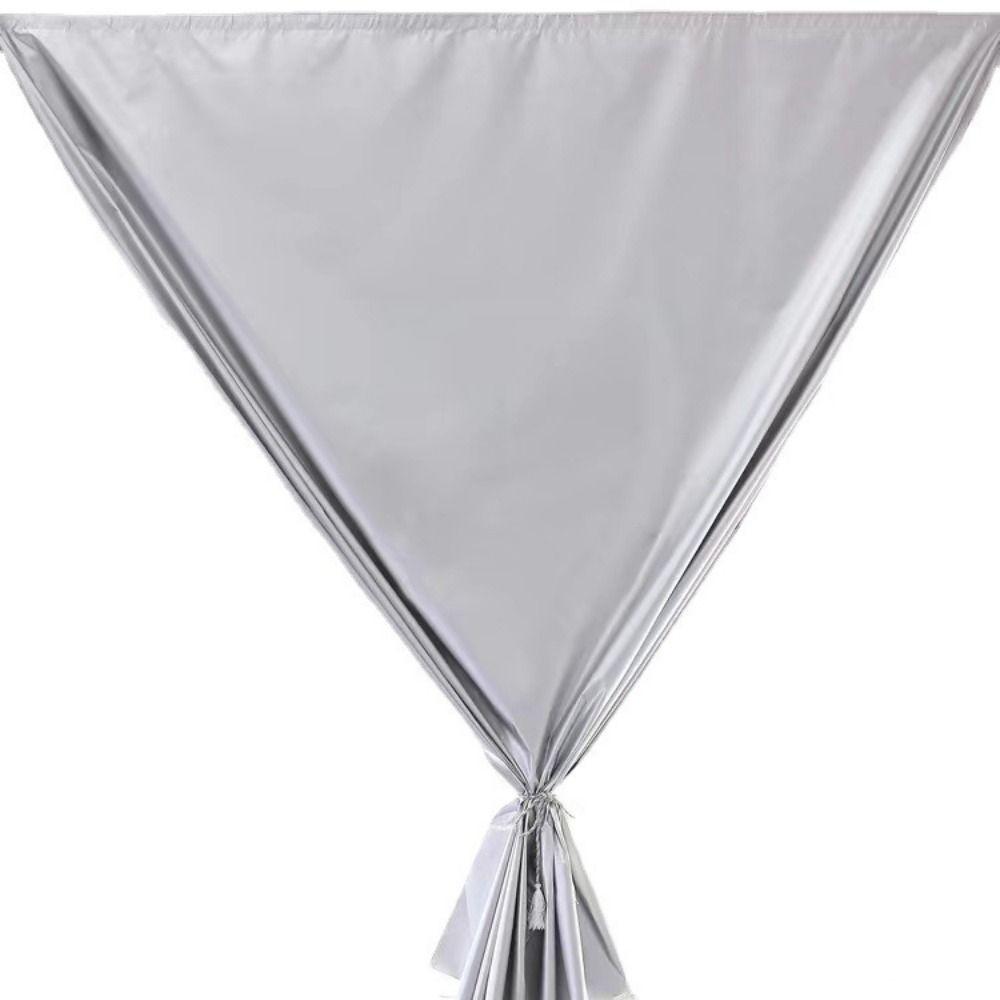 Sun Protection Light Blocking Curtains Punch-free Sunshade Curtain Cloth  Balcony