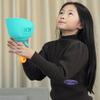 Flying Saucers Disc Launcher Kids Flying Toys Pull String Throw Catch Outdoor Sport Propeller Children Toys Gift for Boys Girls