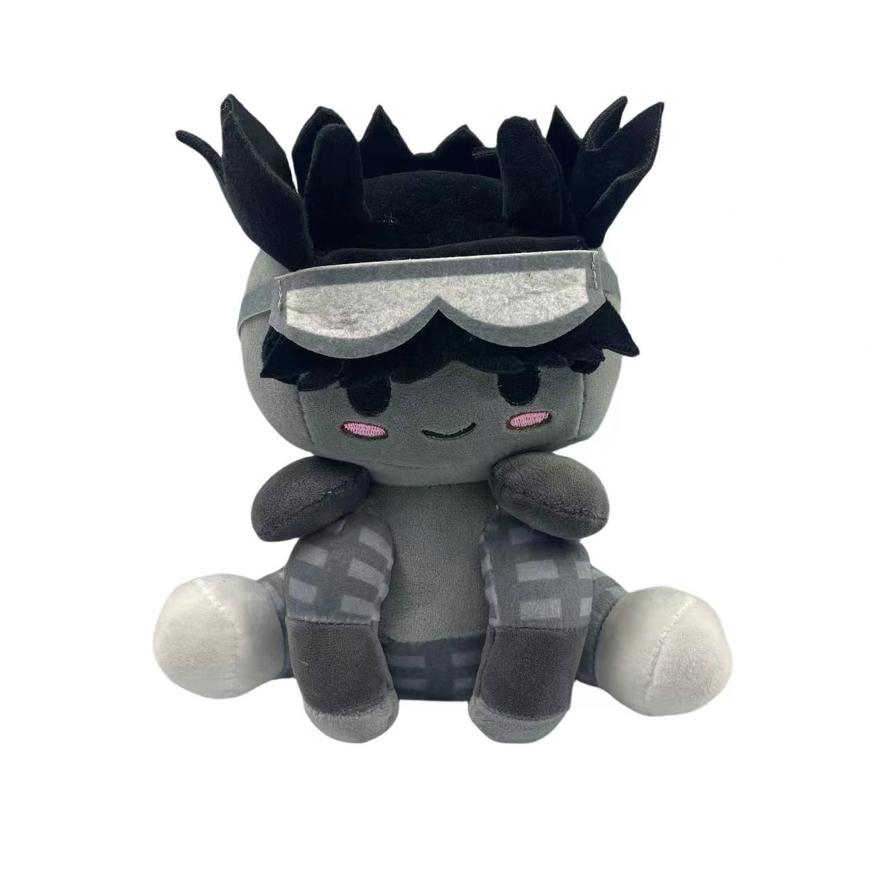 

Blox Buddies Plush 7.8 дюймов Blox Buddy Bacon Hair Noob Plushie Pet X Toys Мягкая плюшевая подушка Украшение