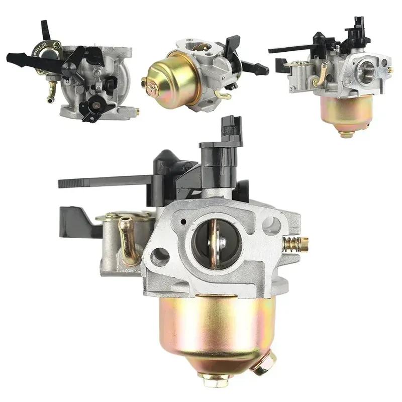 Carburetor Replacements Handle +3 Gaskets + Flue Line for Honda Gx160 Gx200 5.5 6.5HP Generator