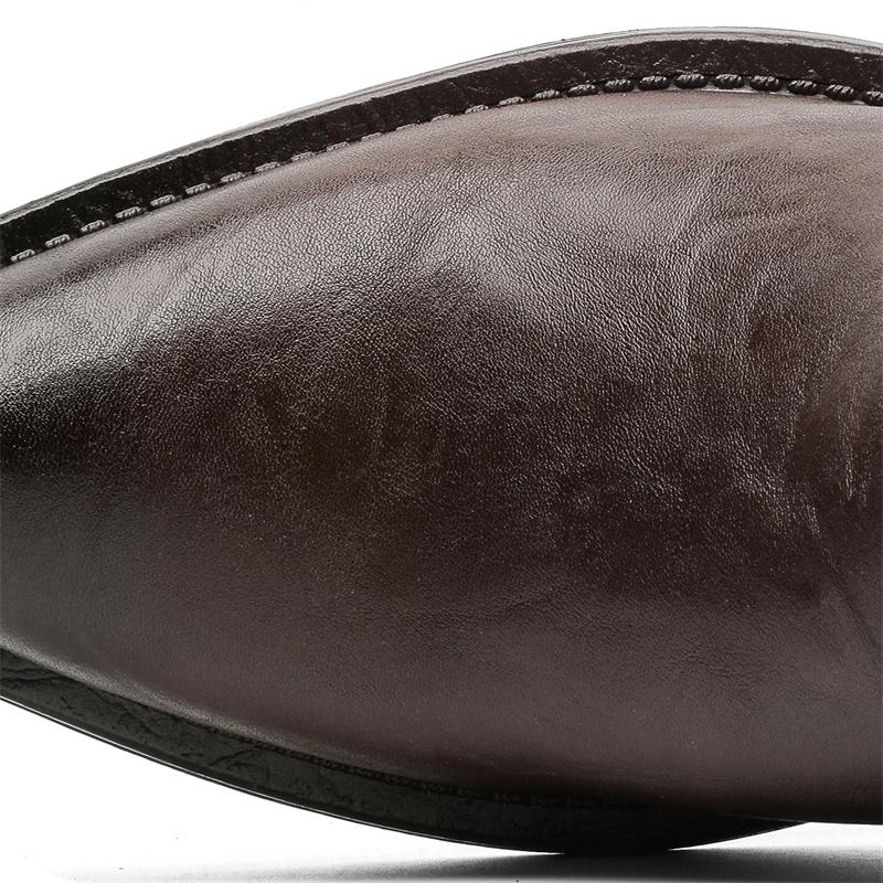 Leather Chelsea Ankle Boots Casual Shoes for Men Fashion Dress Tenis De Hombre Moccasins Tenis Caballero Designer Sneakers