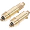 2pcs Brass Pop-up Drain Stopper Bolt Sink Spring Plug Basin Clicker Bolt