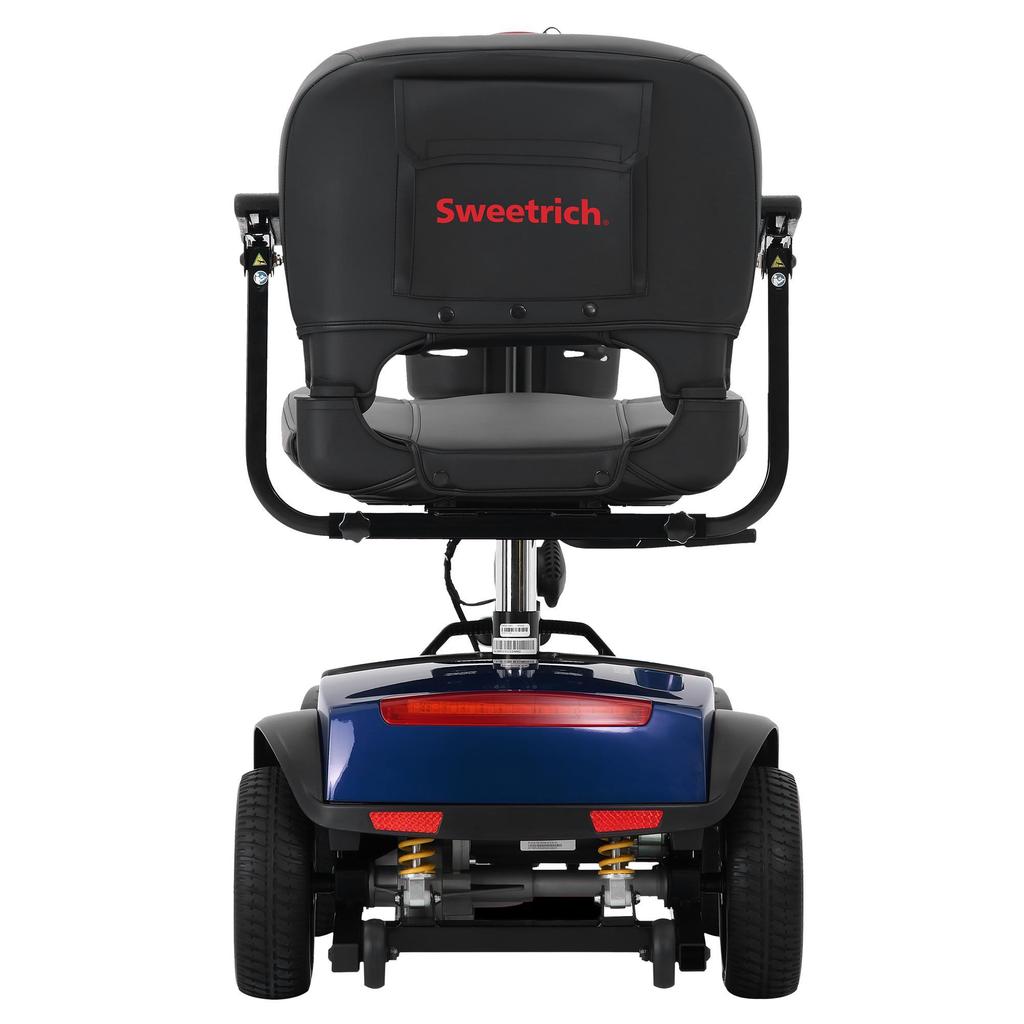 New Elderly 4-wheel Electric Scooter S1 Sport Foldable 4-wheel Electric Skateboard 300W 12AH Advanced Mobility Bicycle