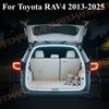 For Toyota RAV4 2013-2025 Car Rear Trunk Brighten LED Strip Lighting Waterproof Flexible Accessories