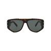 Philipp Plein Aviator Frame Acetate Sunglasses Havana Havana Green