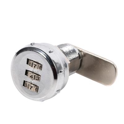 קוד 3 ספרות שילוב מצלמת ארון נירוסטה כסופה נוח סיסמה אבטחה מנעול מקודד