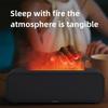 Simulated Flame Aromatherapy Machine Remote Control 7-Color Lighting Timing Mute Humidification Perfume Dilator