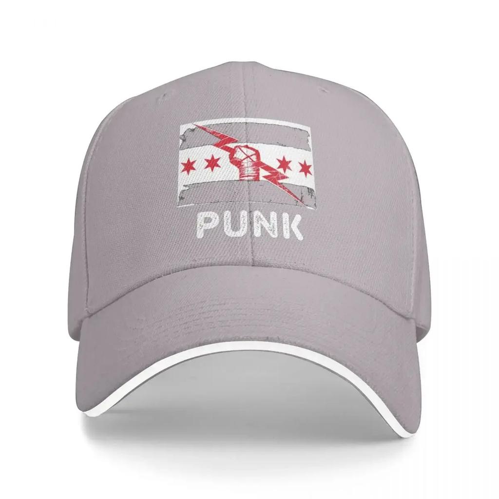 New CM Punk Wrestling Trucker Retro Baseball Caps Casquette Unisex Hats