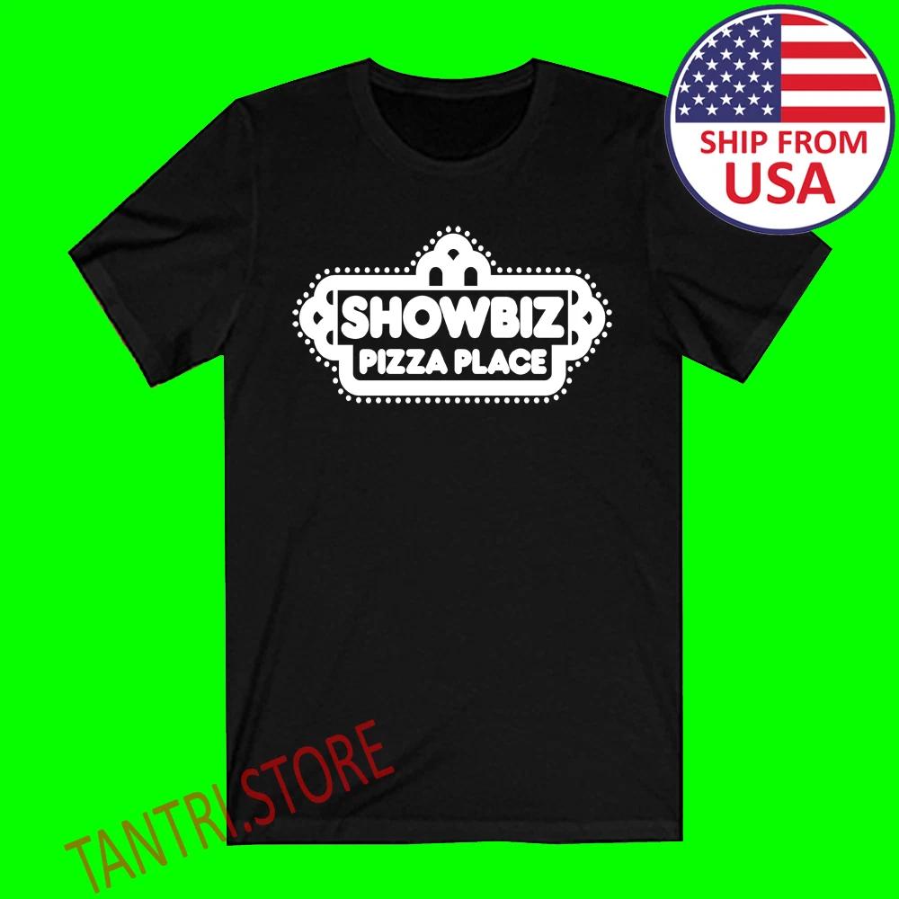 Showbiz Pizza Place Men s Black Size S to 3XL 3XL