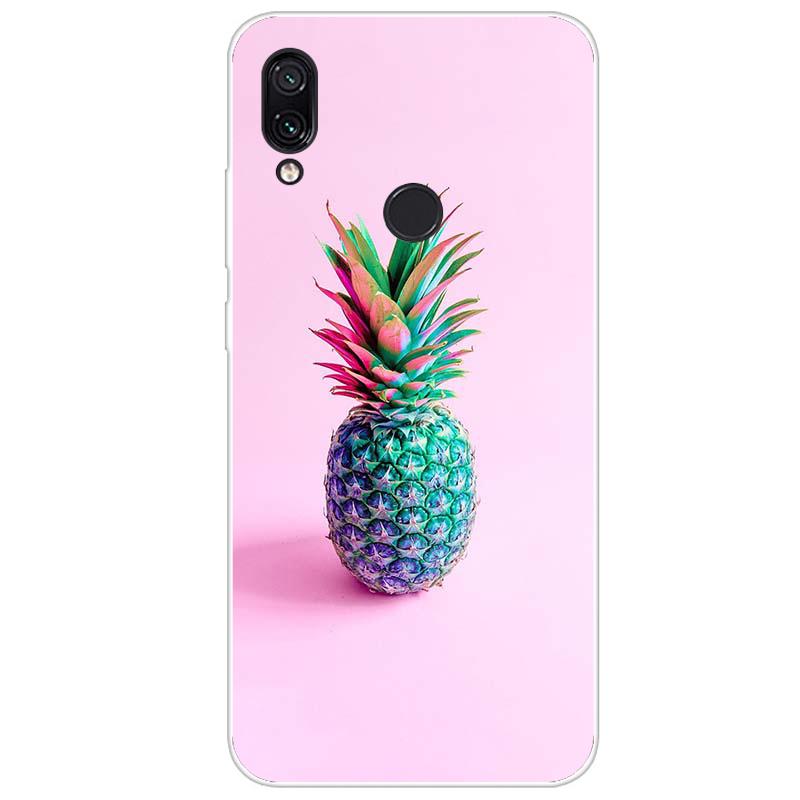 For Xiaomi Redmi Note 7 Case Flower Animal Cover Silicone Case For Redmi Note 7 Pro Note7 Bumper Shockproof Phone Case Coque