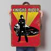 Knight Rider Print Tinplate Posters Customizable Wall Art Retro Vintage Metal Tin Signs for Desk Decor Home Decorations House