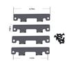 Tailgate Hinge Plate Kits For Yamaha Rhino 450 660 700 YXR450F YXR660F YXR700F
