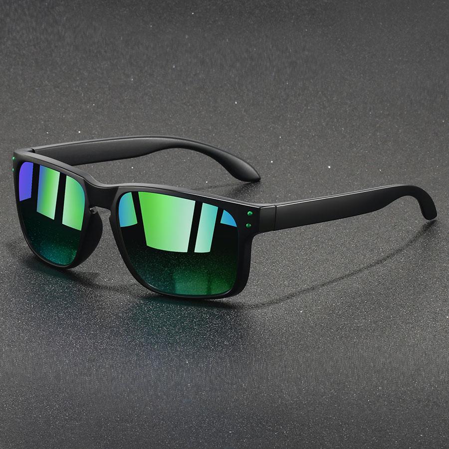 Fashion Metal Nail Decoration Vintage Sunglasses  Men Women Driving Fishing Brand Designer Sun Glasses Man Shades UV400 Eyewear