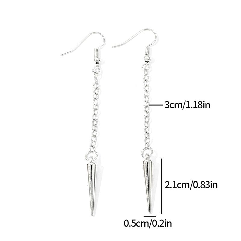 Kpop Demon Hunters Dangle Earrings For Men Women Metal Earrings New Gifts Boys Girls Jewelry