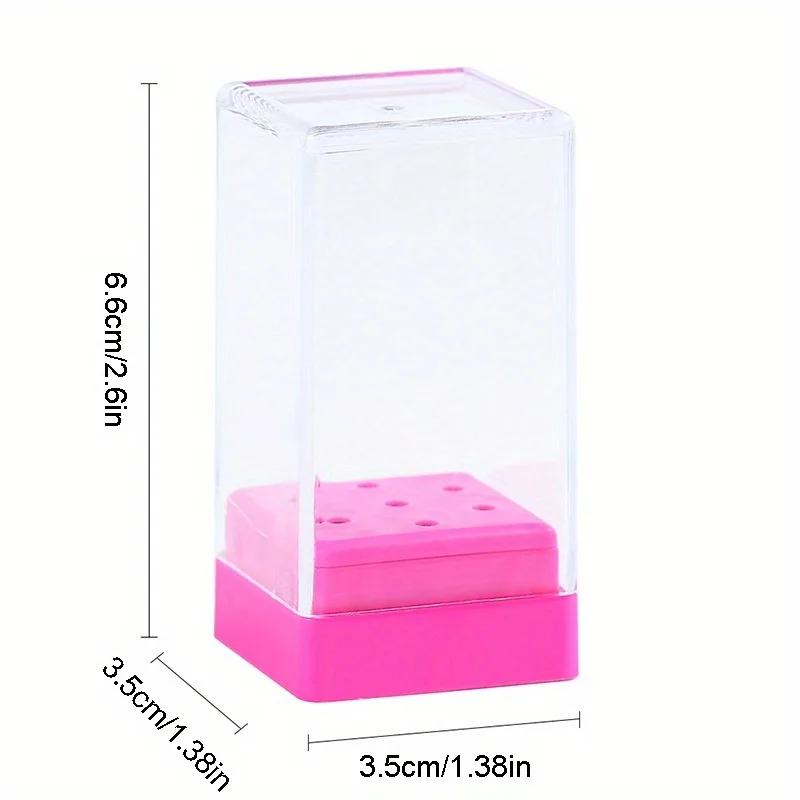 7PCS Combined Milling Cutters Set For Manicure, Ceramic Nail Drill Bits Kit Electric Removing Gel Polishing Tools