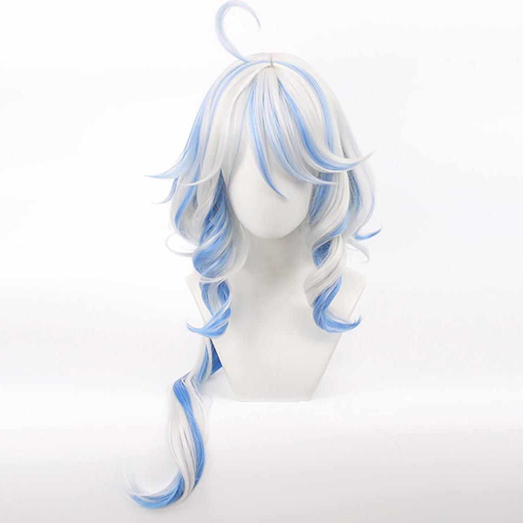 Original Shenshui Shenfu Carlos Fontaine New Character Cosplay Wig Big Dumb Hair Game Animation