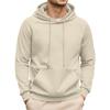 Men's Loose Fit Casual Hooded Sweatshirt Long Sleeve Pullover for Fall and Winter