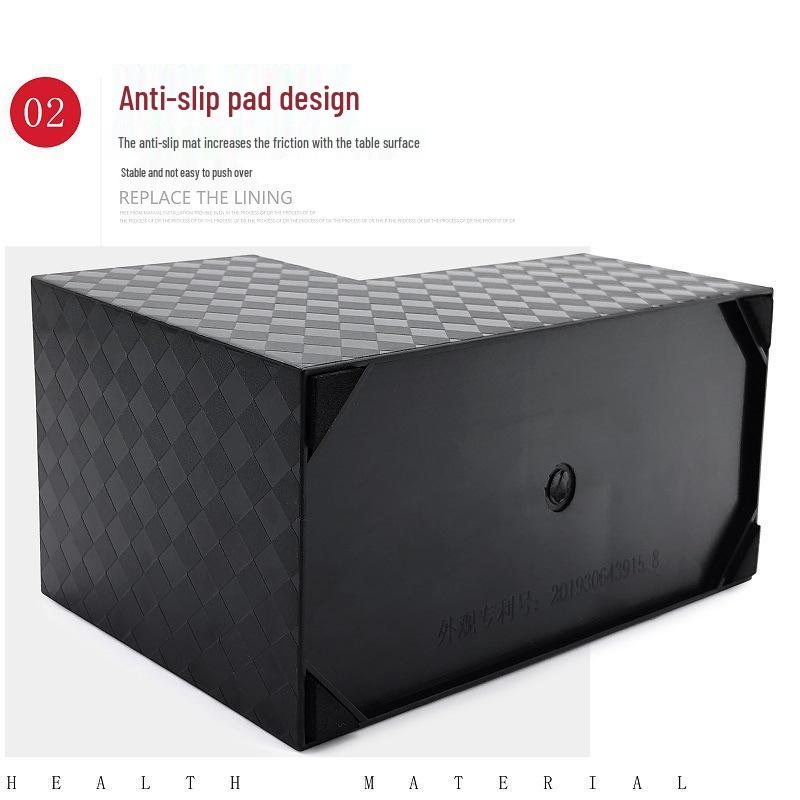 Boîte de Rangement Haut de Gamme Antidérapante pour Ciseaux de Coiffure pour Barbiers et Stylistes