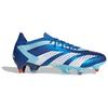 Adidas Predator Accuracy.1 Zapatos de Fútbol Unisex Suaves Cómodos Antideslizantes Ligeros Azul Blanco IF2291