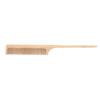 5pcs Heat Resistant Rat Tail Parting Comb Rounded Teeth Rat Tail Teasing Comb  Salon Use