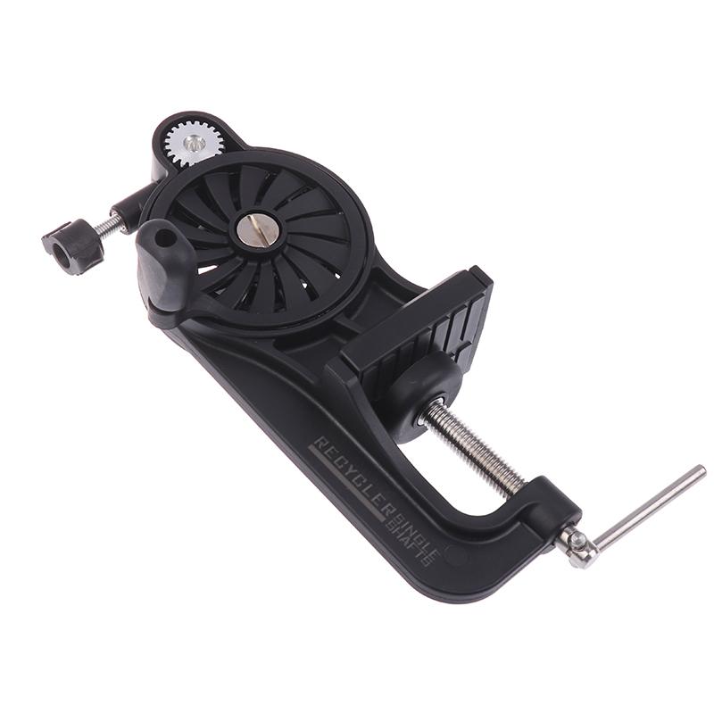 Portable Fishing Line Winder Table Clamp Reciprocating Spooling Machine For Line Wrapping Unwinding Reel Loader Fishing Tackle
