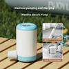 Portable Electric Air Pumps Wireless Rechargeable Inflate Deflate Pump for Compression Bags Inflatable Toys Enduring