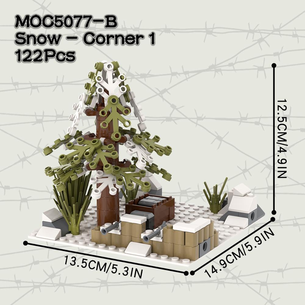 

MOC WW2 Поле бою Цегла Військова установка Зброя Сумісна Фігурка Конструктор Іграшки Для Дітей Дорослих Друзів Подарунок