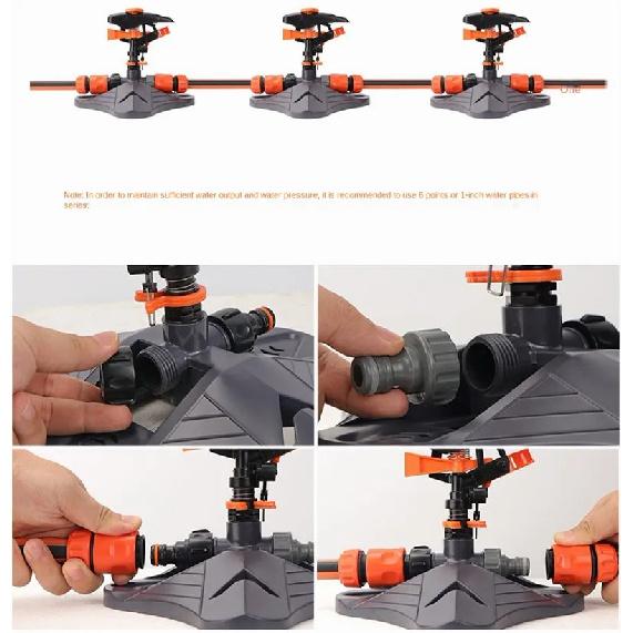 

Automatic Garden Lawn Water Sprinklers 360 Degree Rotating Yard Lawn Nozzle Lawn Forest Irrigation System Irrigation