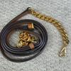 [Pre-Owned] Patricia Visetos Monogram Metal Chain Mini Waist Bag - Very Good #12HAN2S
