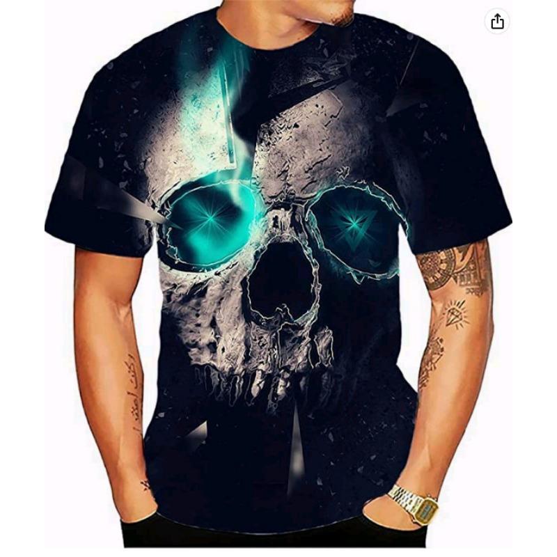 

Фэнтези Причудливая Серия 3D Футболка С Цифровой Печатью Круглый Вырез Короткий Рукав 6xl