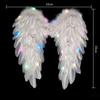 Angel Wings Costume Dress up Decorative Wearable Feathered Fairy for Parades Role