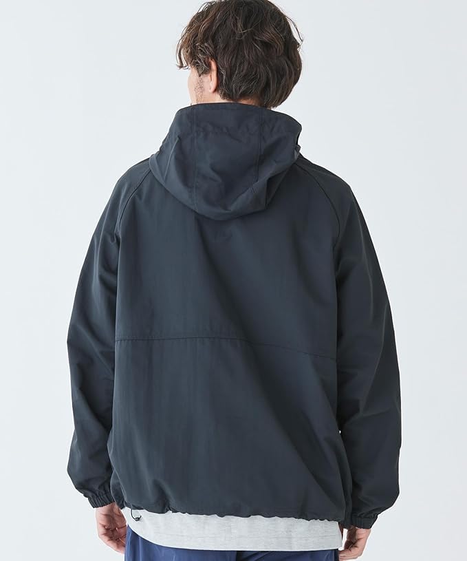 LL Bean Mountain Classic Japan Deep Glacier 1000281664 Men's Anorak, Fit, XL, Blue,