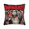 The Many Faces Of Danhausen Square Pillow Cases  Cushion Covers Awesome Zipper Decorative Pillowcase for Home 40*40cm