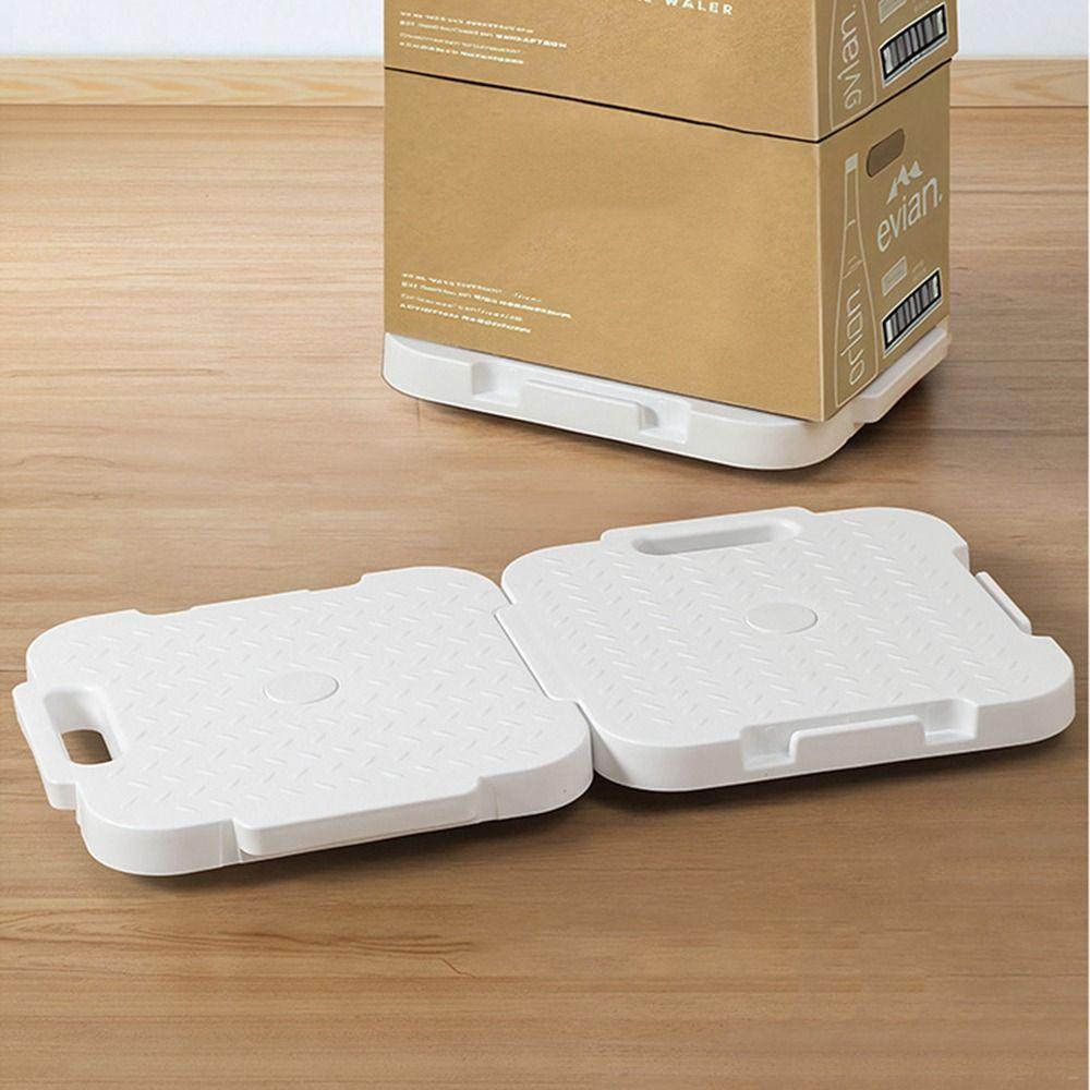 Connectable Design Mobile Flatbed Cart Heavy-duty Transporter Trolley Computer Tower Stand