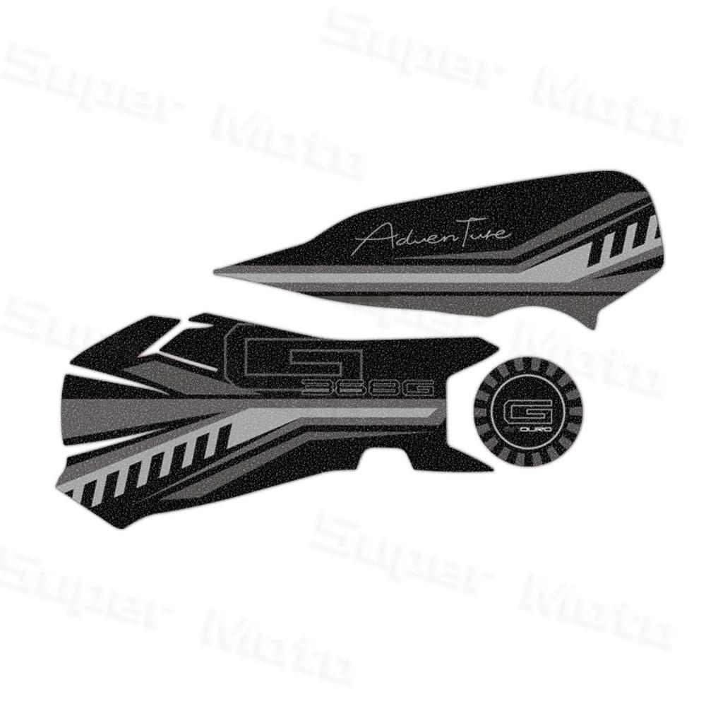 For ZONTES 368 G Zontes 368G ADV Motorcycle Frosted Swingarm Stickers Rotating Shaft Protect Accessories Decals Anti-Scratch