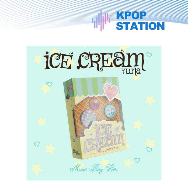 ЮНА (ITZY) - 1-й мини-альбом [Ice Cream] Версия с МИНИ-СУМКОЙ. (Версия МД.)