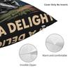 Decorative Pillow Cover First Of All I'M A Delight Funny Raccoon Merch Car Throw Pillow Case Cover Drop Shipping Multi Size