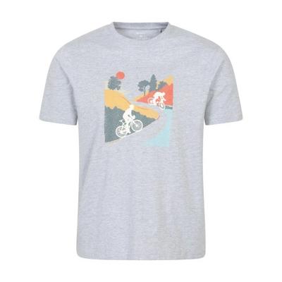 Mountain Warehouse Unisex Adult Mountain Bike Cotton T-Shirt