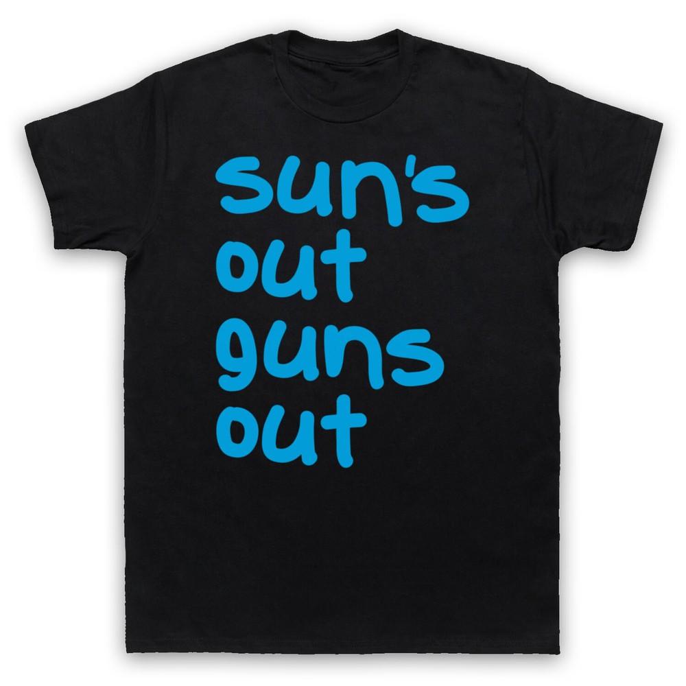 

Sun S Out Guns Out Gym Workout Slogan Bodybuilding Cool Mens And Womens T-Shirt S