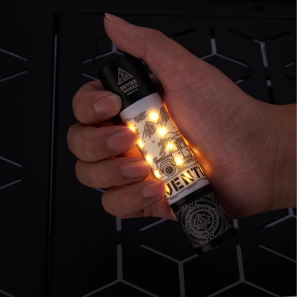 Camping Lantern Rechargeable Emergency Light 2600mAh Portable Lantern Flashlight IPX4 Waterproof for Camping Hiking