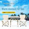 Hanlemeitu Outdoor Folding Table and Chair Set